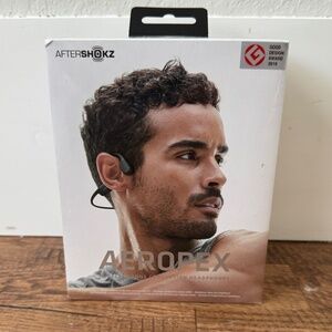 New Aftershokz AS800 Aeropex Open Ear Bluetooth Wireless Headphones Sealed